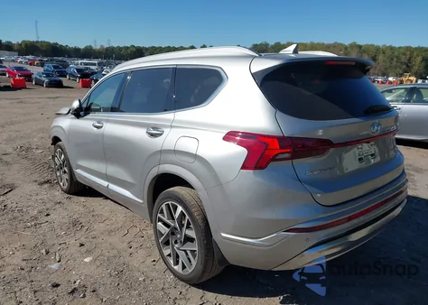 2023 Hyundai Santa Fe Calligraphy from USA, damaged, VIN 5NMS5DAL4PH647442